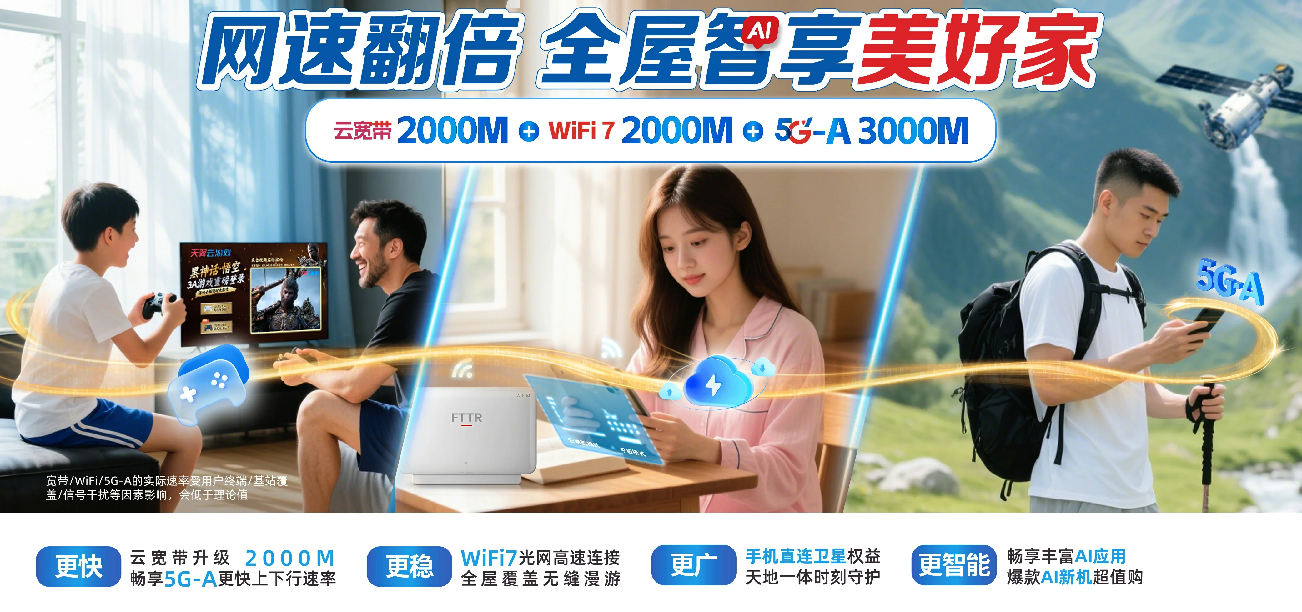 中国电信 漾濞彝族自治县电信宽带 宽带套餐